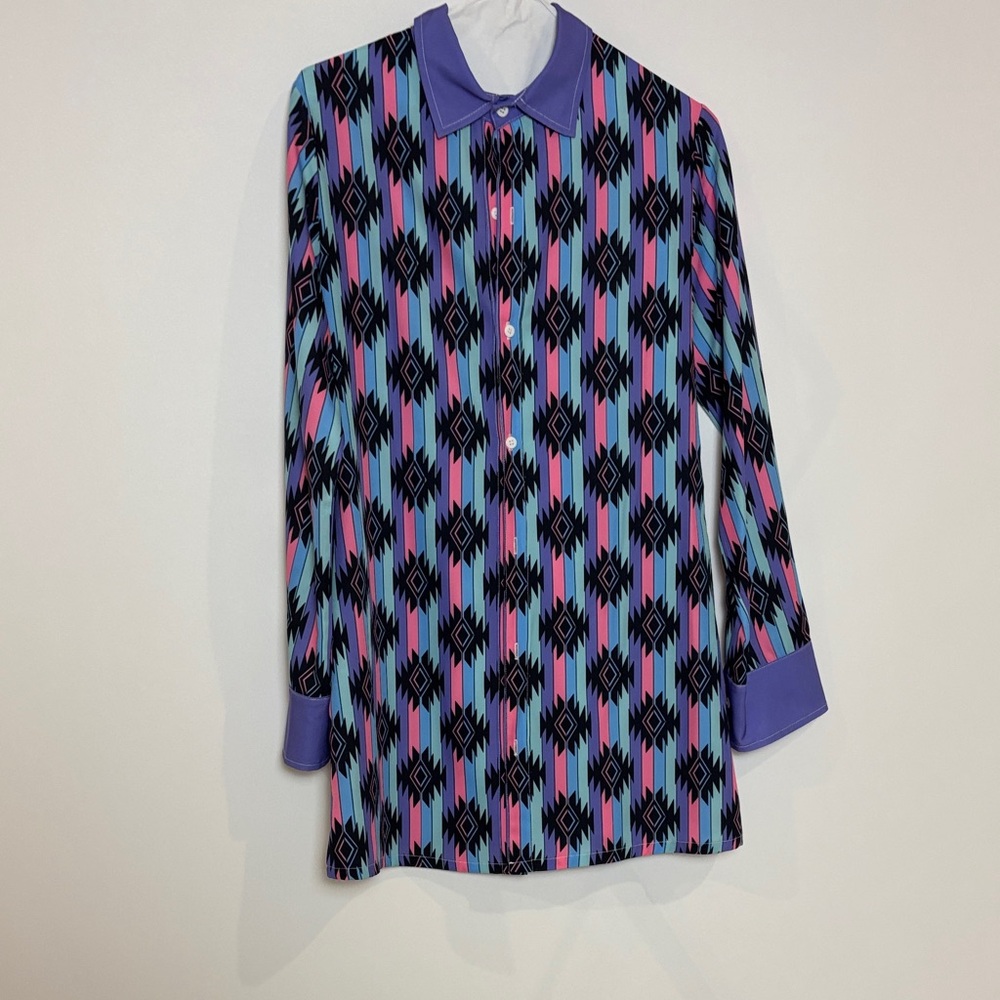 Glamourous Cowgirl 80s inspired rodeo shirt